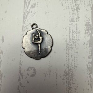 Vintage Silver Dancer Pendant